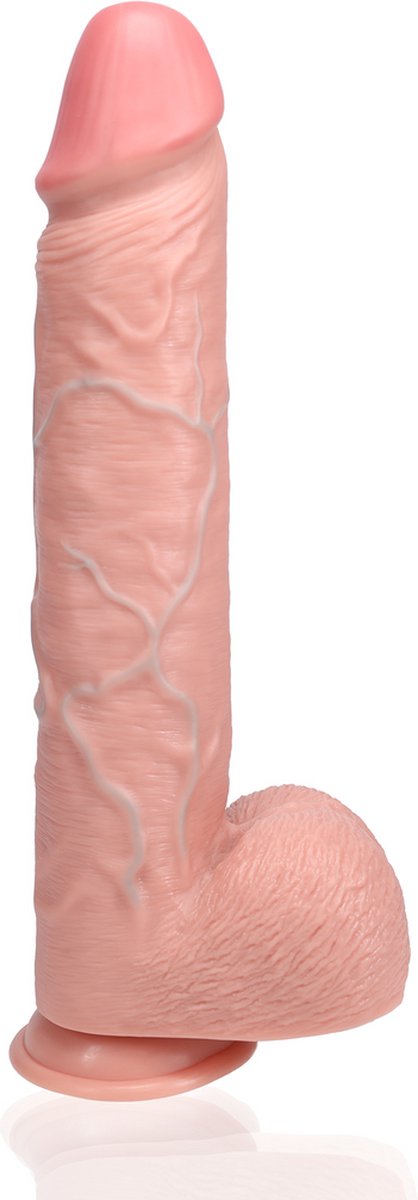 Goedkoopste Extra Large Straight with Balls 38 cm - Beige