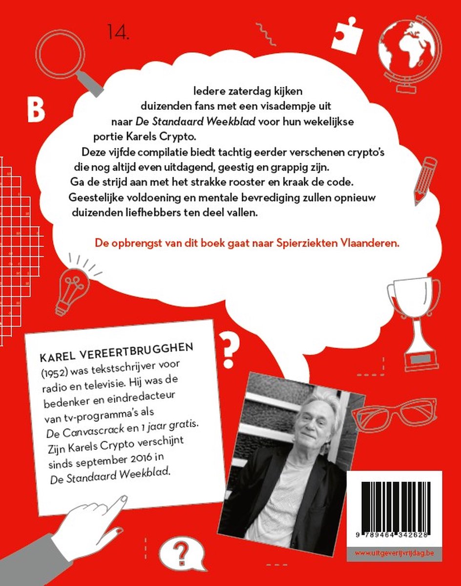 Karels Crypto: de edelmoedige tachtig - puzzelboek | bol