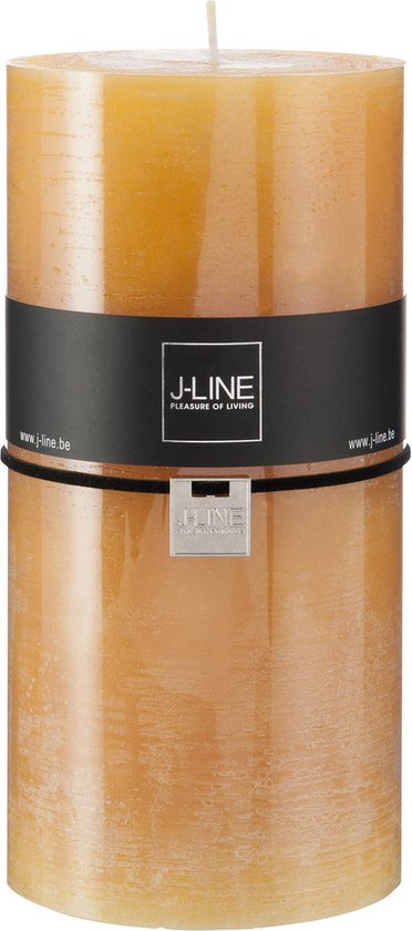 J-Line bougie cylindrique - ocre - XXL - 140H - 6 pcs