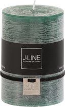 J-Line bougie cylindrique - vert foncé - M - 42H - 6 pcs
