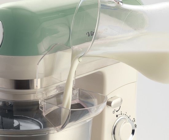 Ariete 1588/04 - Vintage keukenmachine - 5.5 liter - 3 accessoires - 2400 Watt - Groen van Ariete — afbeelding 2