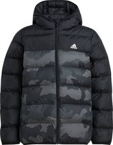 adidas Sportswear J SD AOP JKT - Kinderen - Zwart- 164