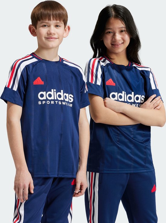 adidas Sportswear Tiro Nations Pack T-shirt Kids - Kinderen - Blauw- 128
