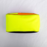 Recycle masker tas | Procean | Geel en Oranje met Geel strepen