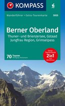 KOMPASS Wanderführer 5925 - Berner Oberland, 70 Touren mit Extra-Tourenkarte
