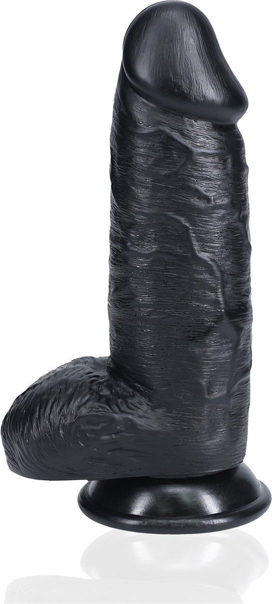Goedkoopste Extra Thick Straight with Balls 20,3 cm - Black