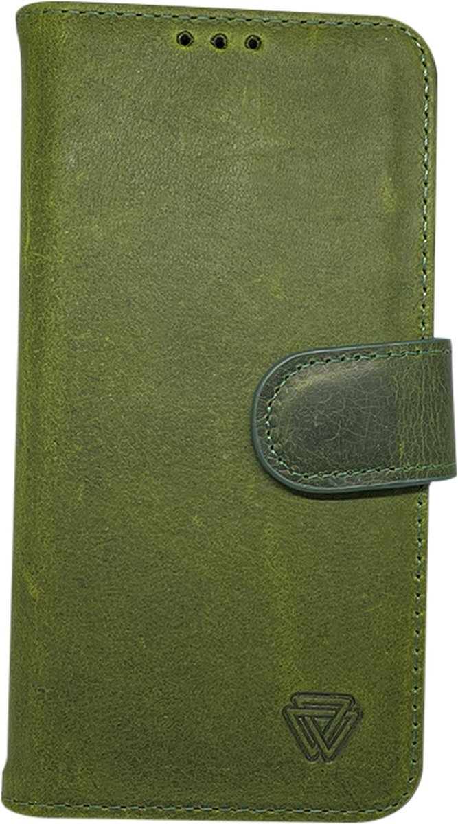 Wachikopa Multi Wallet Bookcase iPhone 12 Pro Max Dark green