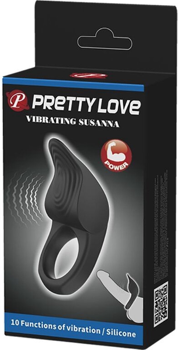 PRETTYLOVE Susanna Penis Ring With Vibration