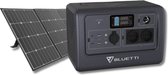 Bluetti & Voltero - Zonnepaneel set - EB70 716Wh LiFePo4 Power Station - S200 200W zonnepaneel - Voor camperen, thuisbatterij, black-out, reizen, stroomuitval