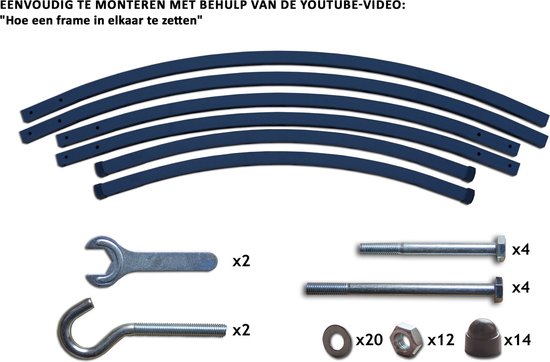 Hangmat met Standaard 2-Persoons PREMIUM– Stevig – Weerbestendig – Hangmatset – 5 Jaar Garantie – Draagkracht 220 kg – Grande Roma