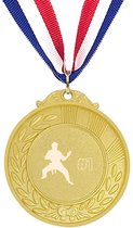 Akyol - karate medaille goudkleuring - Karate - familie vrienden - cadeau