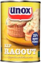 Unox Kip Ragout | 8 x 400 Gram | Voordeelverpakking