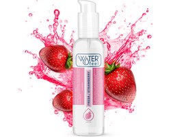 Waterfeel Strawberry - Glijmiddel op Water Basis - Smaak Aardbei - 175ml