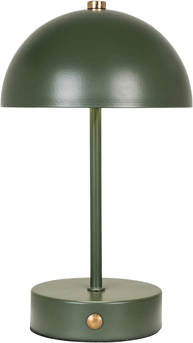 Artichok Lumi Tafellamp Groen - LED - Draadloos& Oplaadbaar - Dimbaar - Bureaulamp - 3 Kleurtemperaturen - Snoerloos