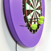 Dartbord beschermring opvangring voor 45 cm dartbord - Rood, zwart, groen, paars, jade - Professionele kwaliteit met backboard