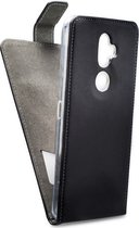 Mobilize Classic Gelly Telefoonhoesje geschikt voor Alcatel 3V Hoesje Bookcase Portemonnee - Zwart