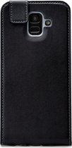 Mobilize Classic Gelly Telefoonhoesje geschikt voor Samsung Galaxy A6 (2018) Hoesje Bookcase Portemonnee - Zwart