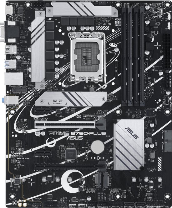 Motherboard Asus PRIME B760-PLUS DDR5 Intel Intel B760 LGA1700 LGA 1700