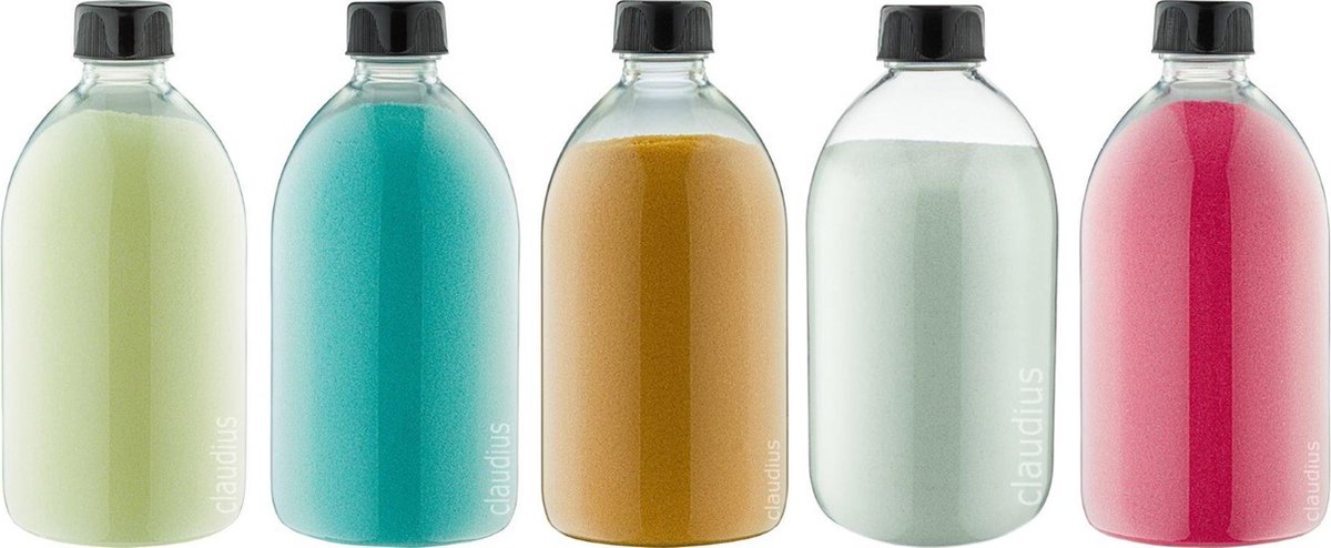Goedkoopste Scrubzout - 650 gram - set van 5 verschillende geuren - Zwarte Dop - Zen Moment, Hamam, Appel-Kaneel, Eucalyptus en Fruity Melon - Hydraterende Lichaamsscrub - Cadeau