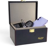Autosleutel Faraday Box – Autosleutel Kluis - RFID Anti-Diefstal Doos - Keyless Entry Signaal Blokkerend - Zwart - Qwality