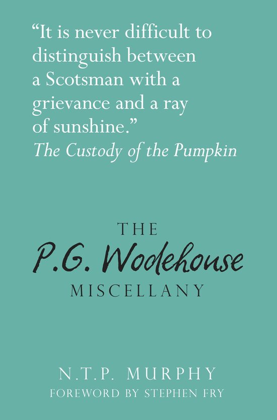 The P.G. Wodehouse Miscellany - cover
