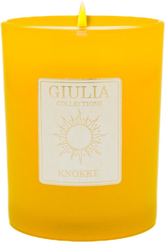 Giulia Collections geurkaars (240 g) - Knokke - Amber & Kruidig