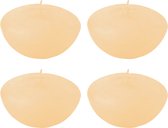 J-Line drijfkaars - beige - large - 8U - doos van 4