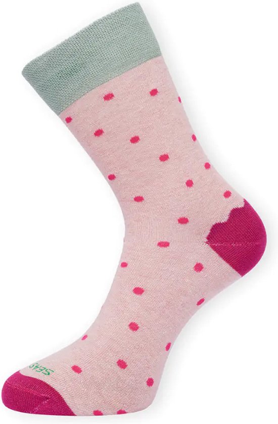 Seas Socks dames sokken viperfish roze - 36-40