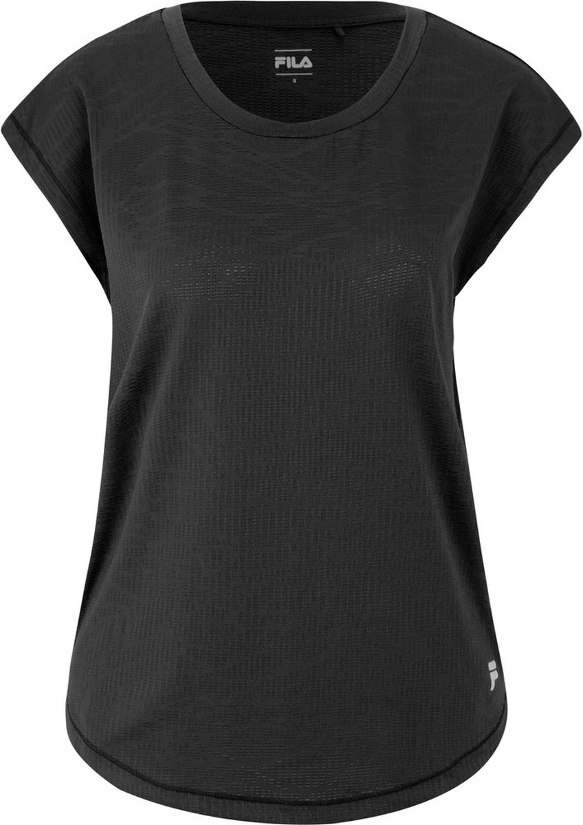 Fila dames-T-shirt Roeselare Tee -S Zwart