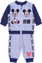 Grijs en marineblauw babypakje met Mickey Disney-lampen
