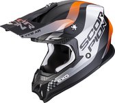Scorpion Vx-16 Evo Air Soul Matt Black-Orange XL - Maat XL - Helm