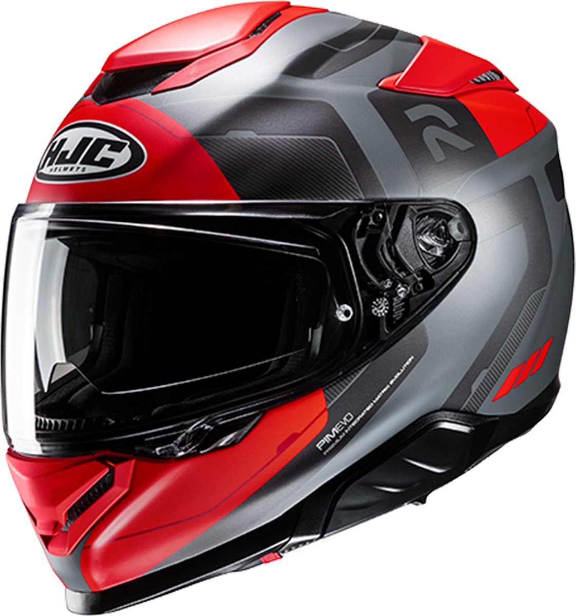 HJC Rpha 71 Cozad Black Red S - Maat S - Helm
