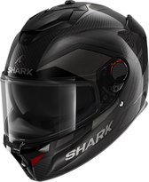 Shark Spartan Gt Pro Ritmo Carbon Carbon Anthracite Chrom DAU XS - Maat XS - Helm