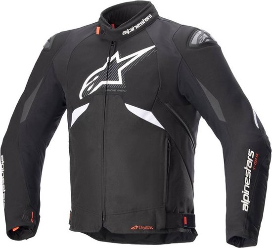 Alpinestars T-GP R V3 Drystar Jas Zwart Wit - Jas