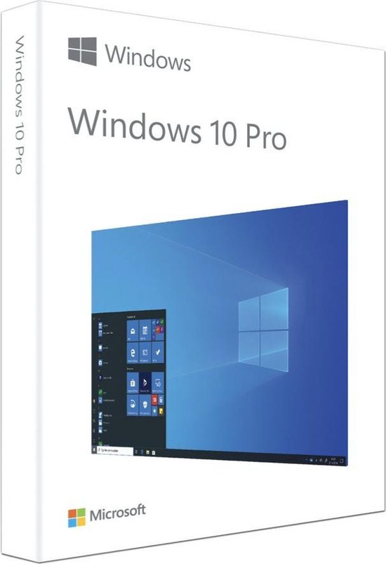Microsoft Windows 10 Pro 32-bit / 64-bit USB Installatie Medium Retailverpakking
