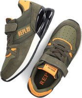 Replay Shoot Jr Lage sneakers - Jongens - Groen - Maat 34