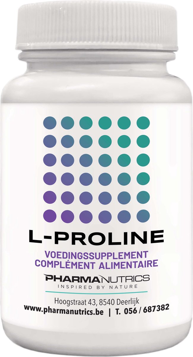 Goedkoopste L-TYROSINE 60 V-caps Pharmanutrics - Zuivere L-Tyrosine - Natuurlijk - Voedingssupplement