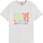 Scotch & Soda T-shirt coupe classique avec illustration sur le devant T-shirt pour Femme - Taille S