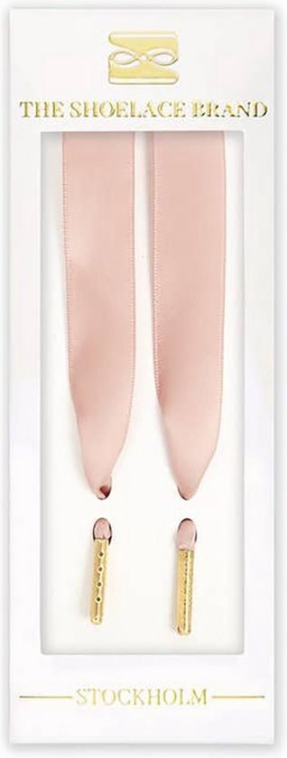 Veters plat - oud roze zijde - 120cm veters voor wandelschoenen, werkschoenen en meer