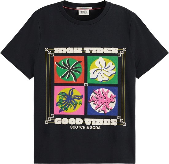 Scotch & Soda front artwork t-shirt T-shirt