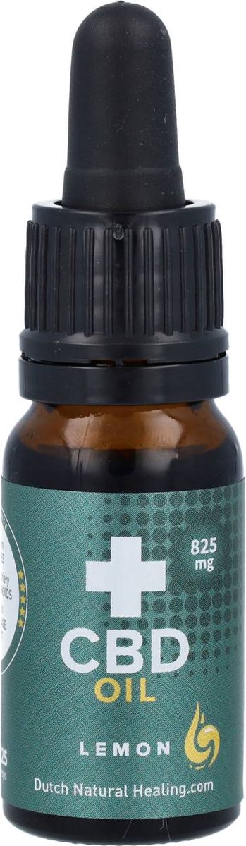 Goedkoopste DNH - CBD olie 8 10ml - Citroen smaak - Full Spectrum - Rijkste in terpenen - Meest gevarieerde cannabinoïden - Beste Entourage Effect