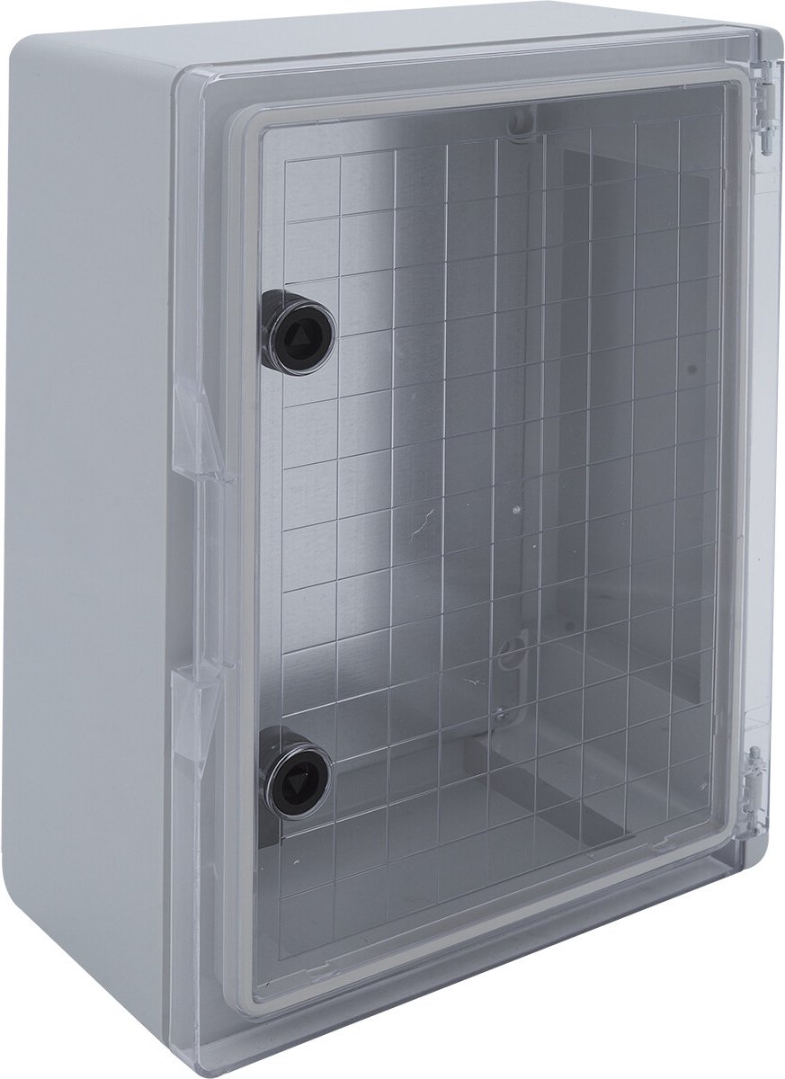 Lege Groepenkast - 600x400x200mm - Velvalux Panoboxpro - Transparant Deksel - Installatiekast - Kunststofkast - Waterdicht IP65