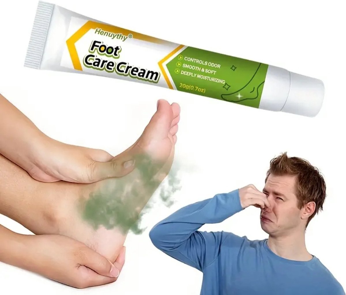 Goedkoopste Zeer effectieve creme tegen stinkende voeten 20mg