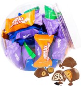 Milka Moments chocolademix - 40 stuks - Alpenmelk, Oreo, hazelnoot en toffee - 400g