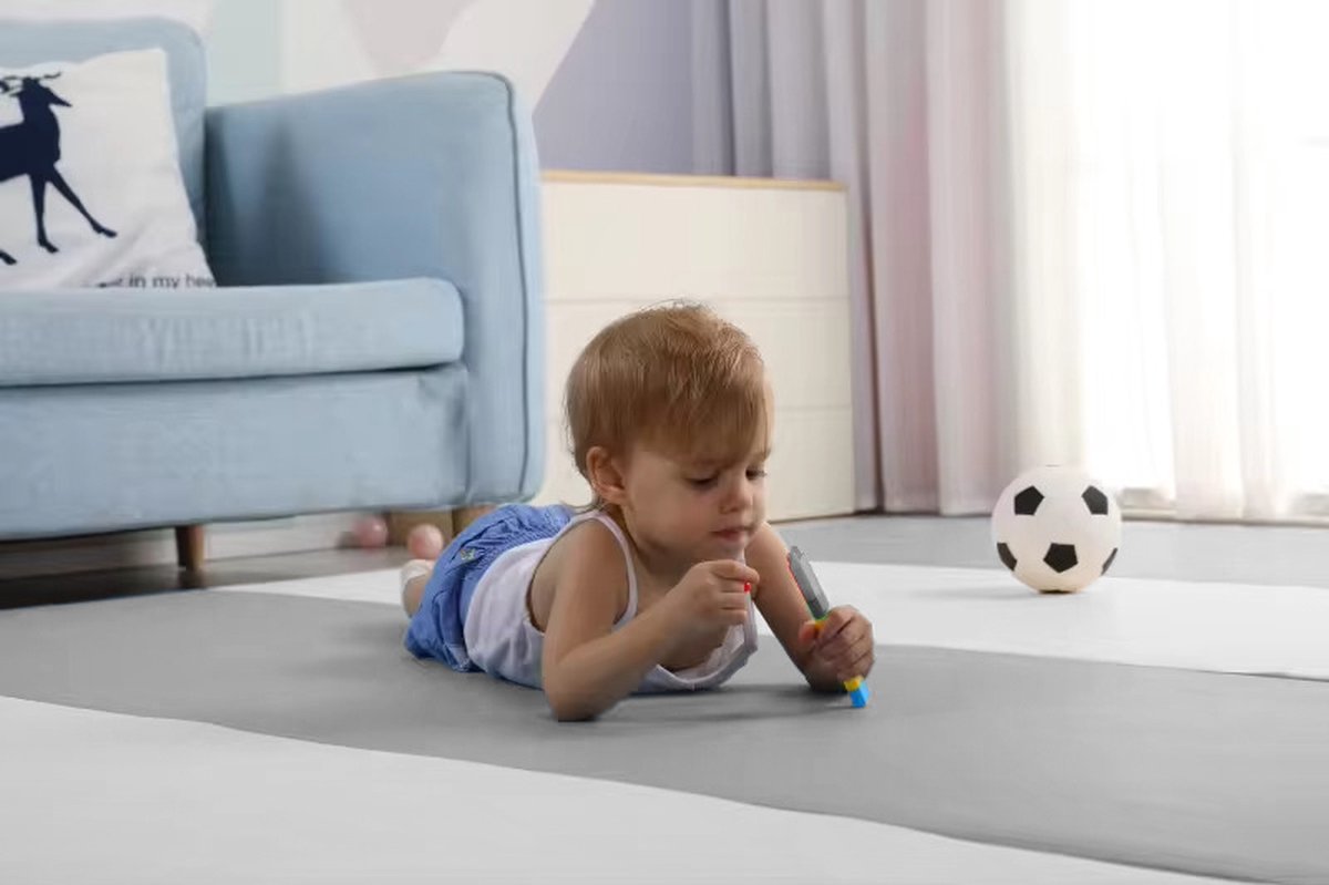 Speelmat Baby & Kind 140x200cm – Extra Dik 4cm – Opvouwbaar Speelkleed – Duurzaam & Multifunctioneel met EPE Foam – Ideaal voor Spelen & Gym — afbeelding 15