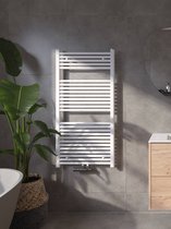 Saqu Cole radiateur sèche-serviettes 701W 60x120cm blanc