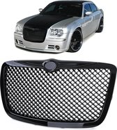 Geschikt Voor Chrysler 300C Sport Grille Zonder Embleem Honinggraat Design Hoogglans Zwart