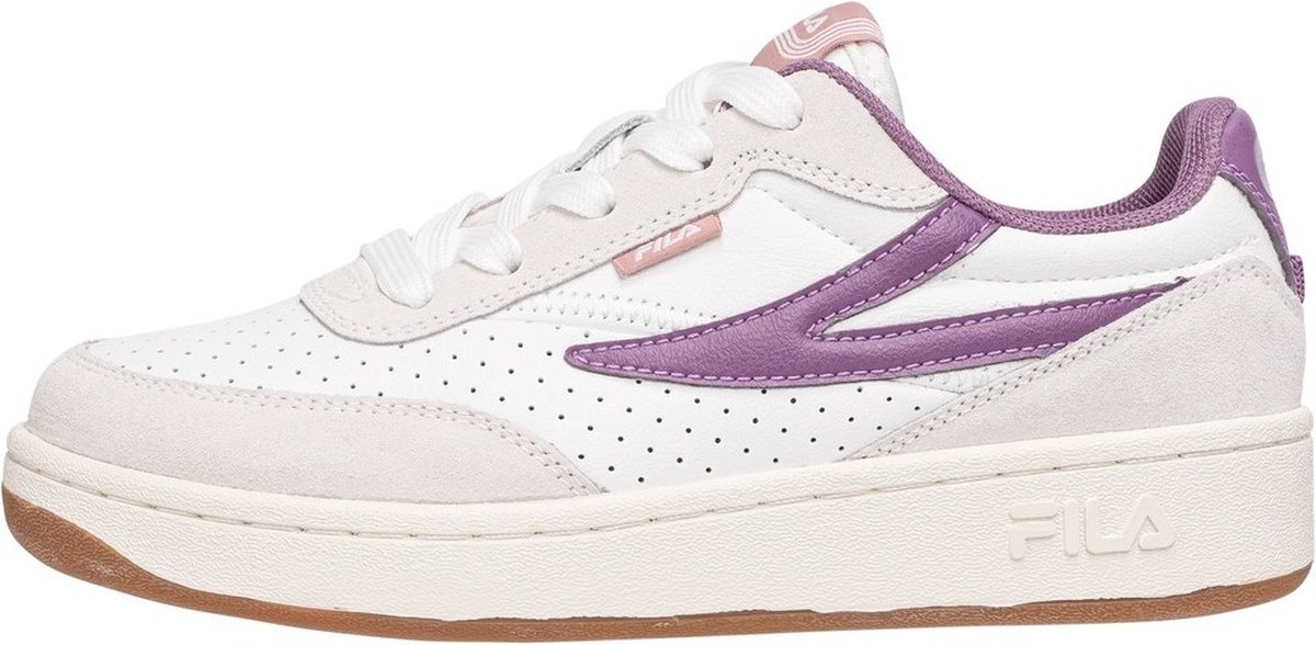 Fila uniseks tennissneaker voor kinderen: Fila Sevaro S Kids -Valerian Wit