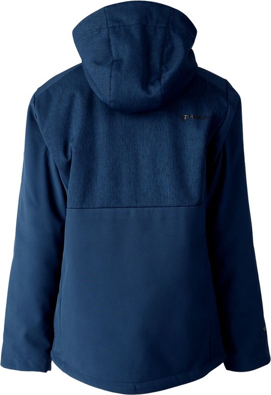 killtec Boy's Softshelljack met capuchon Adjero Jr, azur, 116, 35361-000