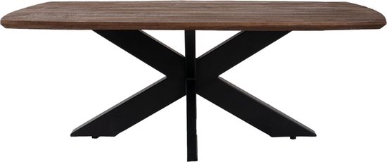 Eettafel Felix - Espresso Mangohout - 190 x 90 cm